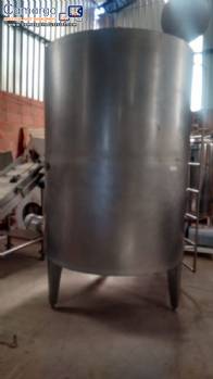 Storage tank in stainless steel 3.000 L Brasholanda