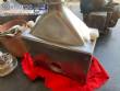 Micronizing mill with fixed stainless steel blades