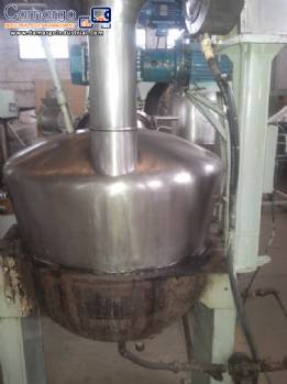 Caramel pasta cooker for 200 L