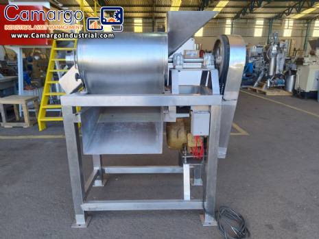 Mecamau stainless steel single-stage horizontal pulper