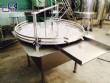 Rotating rotary table in stainless steel 1,20 m