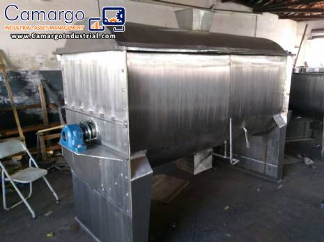 Ribbon blender powder mixer