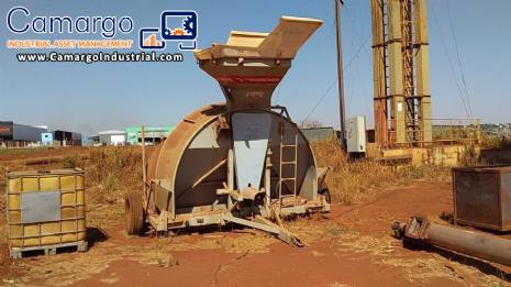Marcher Brasil 400-ton bagging machine for storing grains in bags