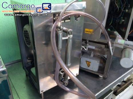 Filling machine 1 piston for liquid 20 ml