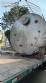 30,000 liter stainless steel storage tank with ladder