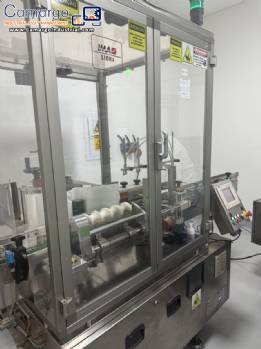 Linear label applicator for wrap-around self-adhesive labels IMA 350 labels per minute