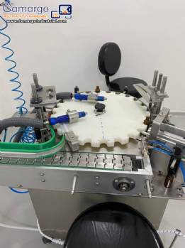 Rotary filler for Nelpas bottles 100 ml stainless steel 316