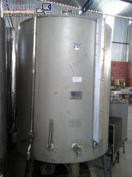 Tank jacketed with cooling