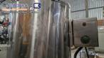 Electric stainless steel jacketed mixing tank