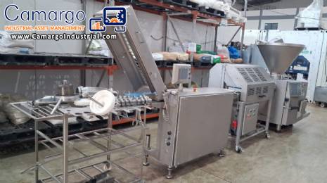 VEMAG 3-ton-per-hour automatic meat and nugget forming line