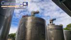Stainless steel jacketed mixing tank, 5,000 liters, APV
