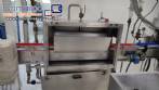 Line for brine filling manual product insertion and automatic capping