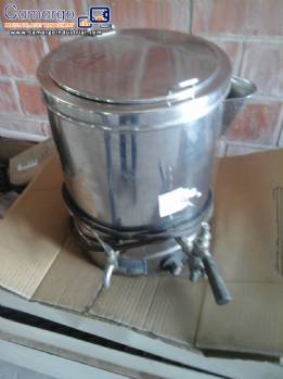 Pot Bain Marie in stainless steel