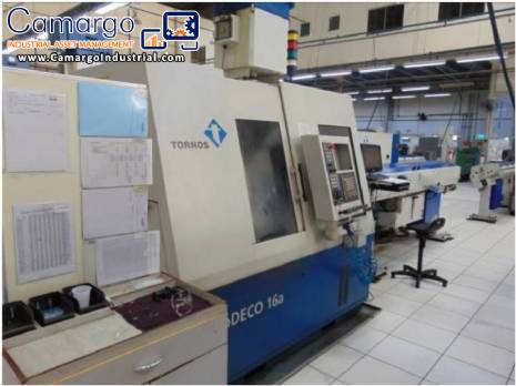 CNC horizontal lathe TORNOS EvoDECO 16a