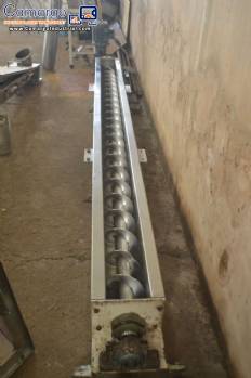 3.2 meter stainless steel conveyor screw