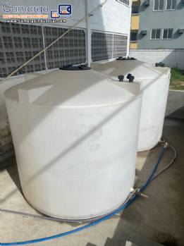 Polyethylene storage tank
