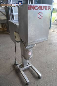 Stainless steel shredder with Incalfer rotary blades