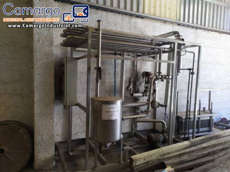 Plate pasteurizer 5000 liters/hour
