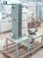 Pasteurizer with stainless steel plates
