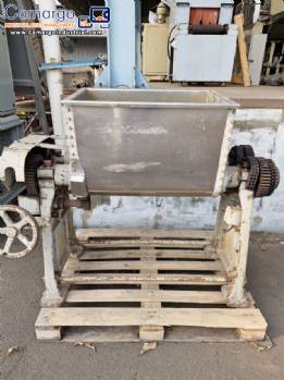 Fabbe 130 liter stainless steel sigma mixer