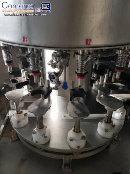 Rotary filling machine and capping machine Arbrs