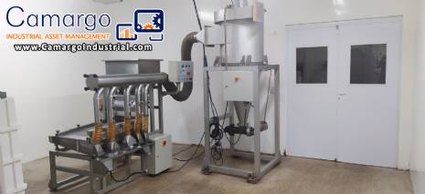 JAF Inox cocoa bean peeler