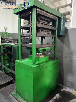 Hydraulic press for vulcanizing rubber 700 x 500 mm MONKEY