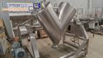 V-shaped mixer stainless steel 316L 600 L