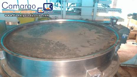 Stainless steel vibrating screen