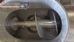 Maqinox stainless steel screw conveyor transfer silo