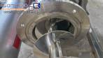 Maqinox stainless steel screw conveyor transfer silo