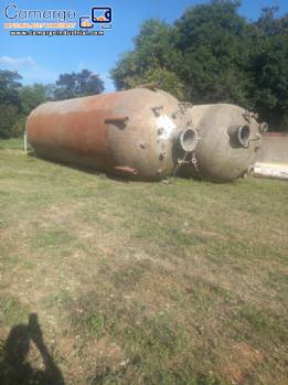 107,000 liter stainless steel digestion tank