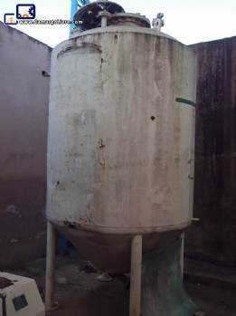 Jacketed tank 5000 litres for chocolate