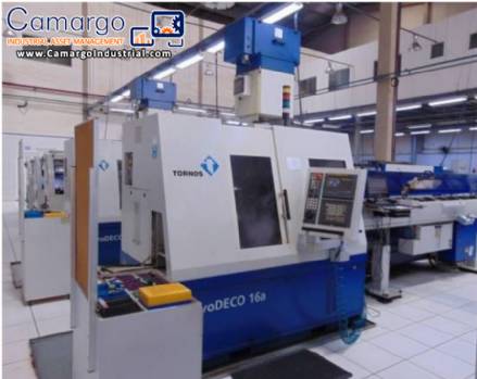 CNC horizontal lathe TORNOS EvoDECO 16a