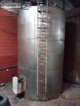 15,000 liter stainless steel mixing tank