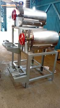 Double-stage stainless steel pulping machine