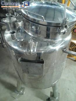 Transfer tank 316 stainless steel for 140 liters Inoxil