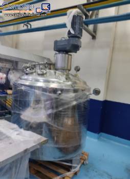Stainless steel 316 L pressure reactor, 1,350 L, Kroma