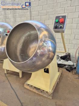 250-liter stainless steel smooth coating pan
