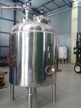 Starnox 1800 liter stainless steel reactor