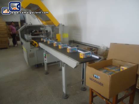 Flow pack wrapping machine automatic brand Smipack