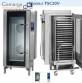 Industrial ovens combined in stainless steel