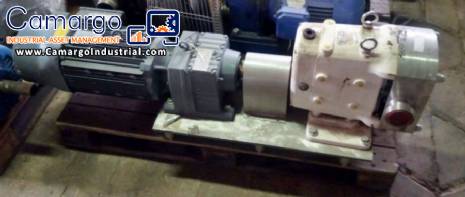 JEC Pumps lobe pump for viscous products.