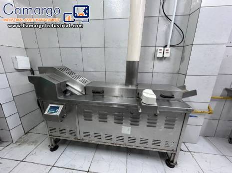 MCI stainless steel continuous fryer for potato chips and savory snacks