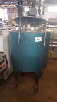 Stainless steel 300 L tank