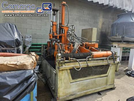 Brass die casting machine