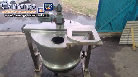 Bauducco jacketed mixing bowl 1200 liters