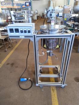 Metalquim 20 liters stainless steel pilot jacketed mixer