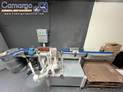 Automatic labeling machine for bottles and cylindrical jars with date coder Maqmundi