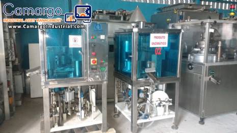 Automatic filling and sealing machine Milainox